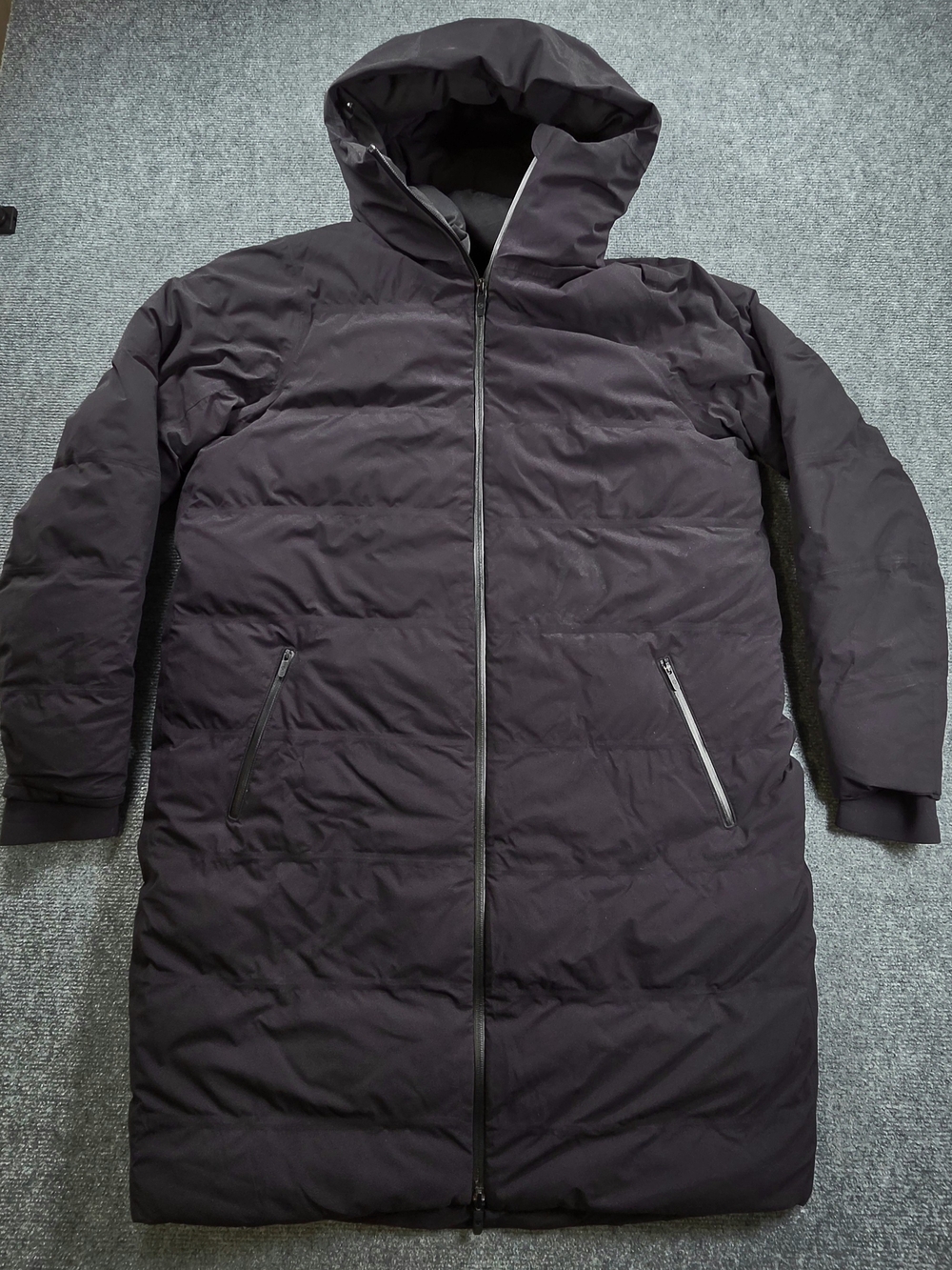 Lululemon Slush Hour Parka Womens Size 10 600 Fill Goose Down Jacket Black